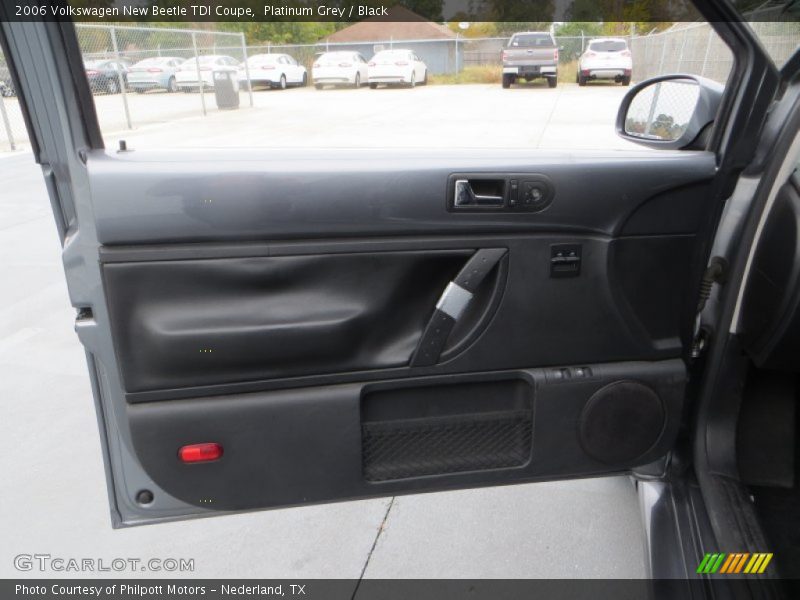 Platinum Grey / Black 2006 Volkswagen New Beetle TDI Coupe