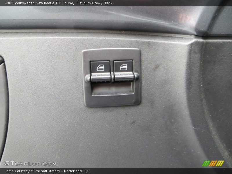 Platinum Grey / Black 2006 Volkswagen New Beetle TDI Coupe