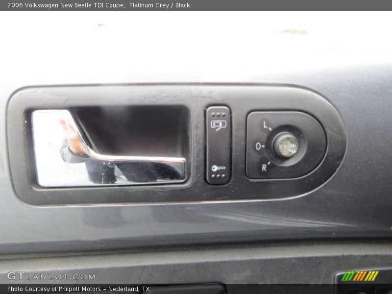 Platinum Grey / Black 2006 Volkswagen New Beetle TDI Coupe
