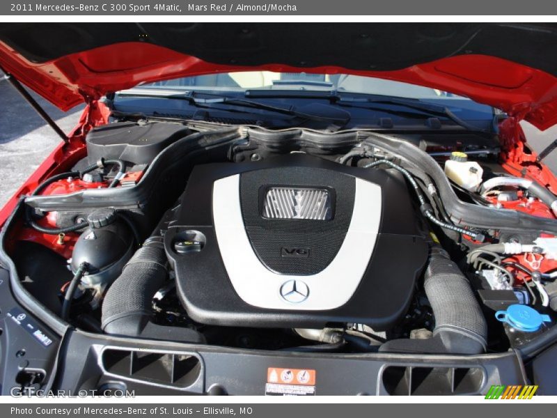 Mars Red / Almond/Mocha 2011 Mercedes-Benz C 300 Sport 4Matic