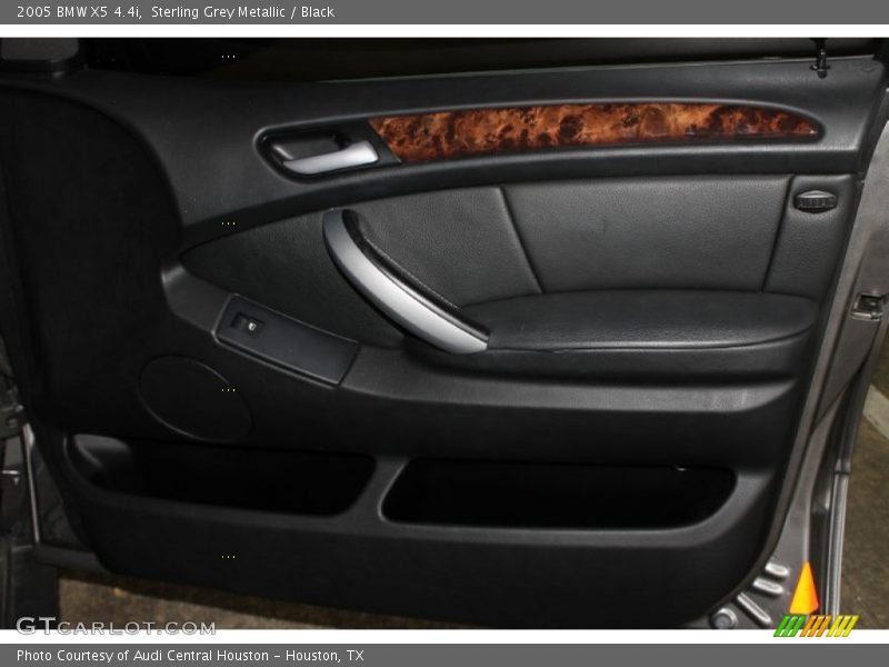 Sterling Grey Metallic / Black 2005 BMW X5 4.4i