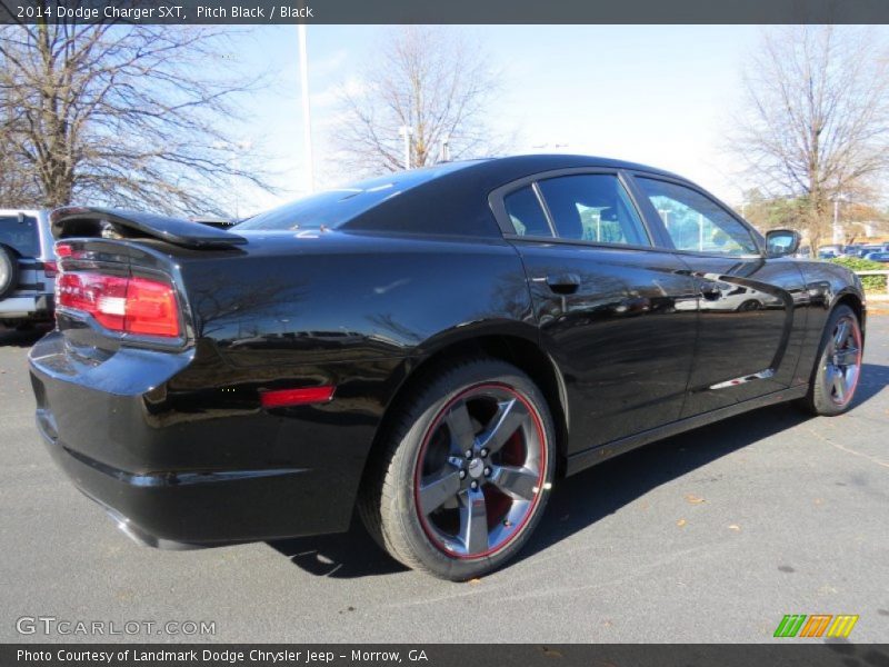 Pitch Black / Black 2014 Dodge Charger SXT