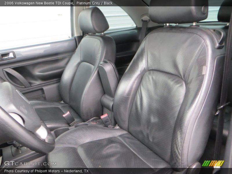 Platinum Grey / Black 2006 Volkswagen New Beetle TDI Coupe