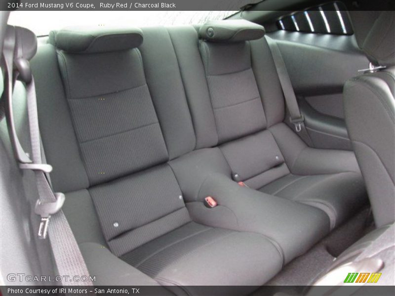 Ruby Red / Charcoal Black 2014 Ford Mustang V6 Coupe