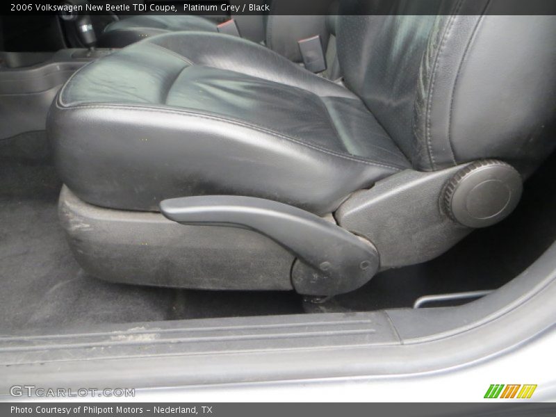 Platinum Grey / Black 2006 Volkswagen New Beetle TDI Coupe