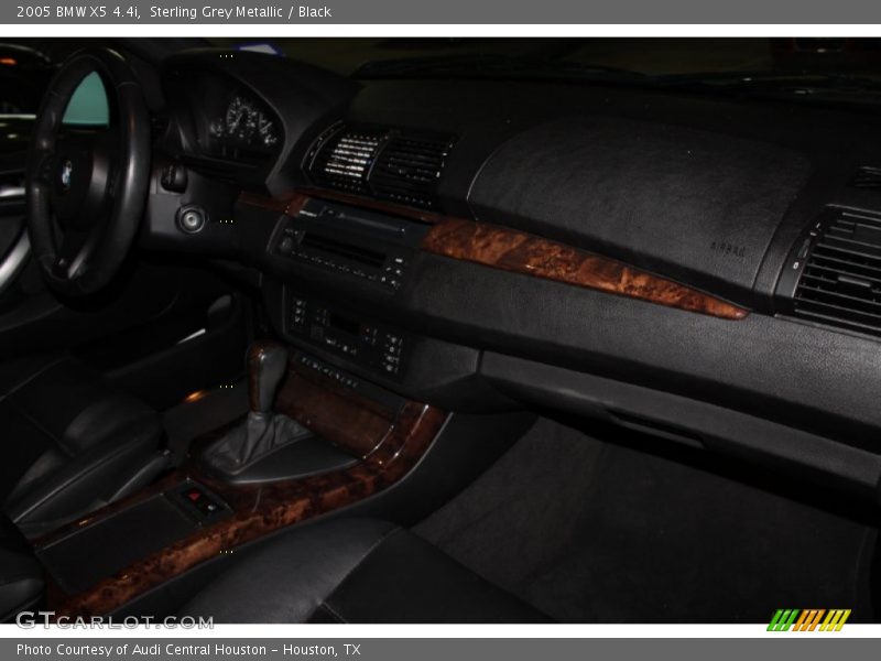 Sterling Grey Metallic / Black 2005 BMW X5 4.4i