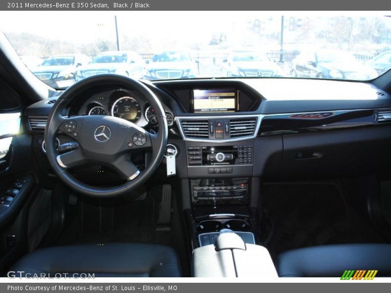 Black / Black 2011 Mercedes-Benz E 350 Sedan