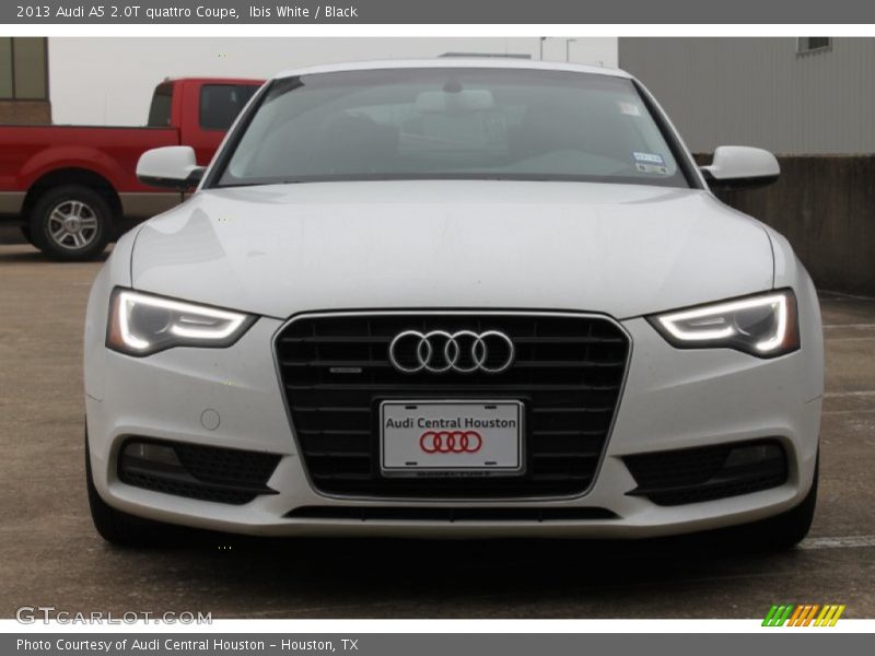 Ibis White / Black 2013 Audi A5 2.0T quattro Coupe