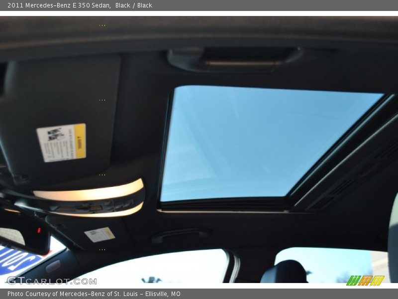 Black / Black 2011 Mercedes-Benz E 350 Sedan