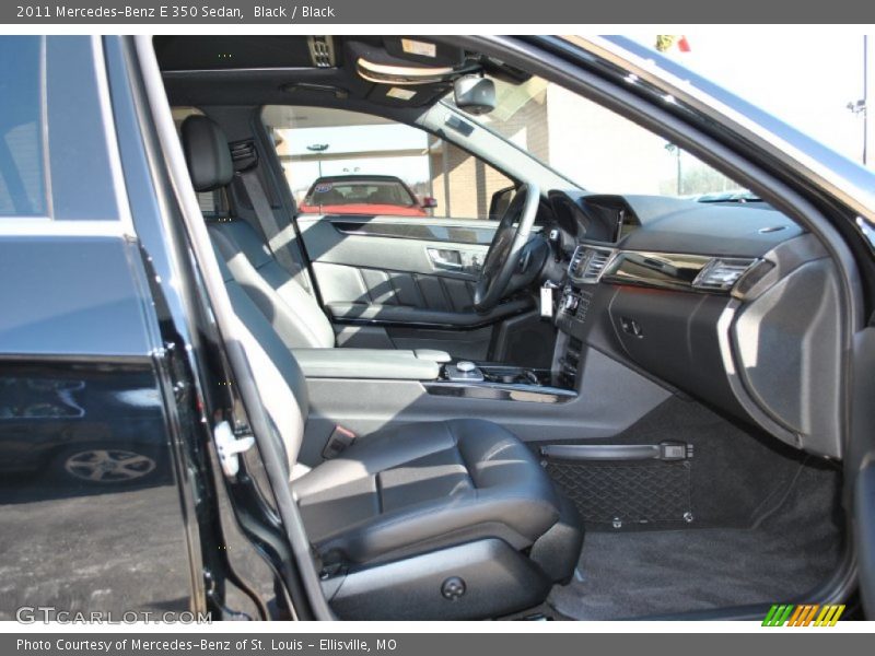 Black / Black 2011 Mercedes-Benz E 350 Sedan