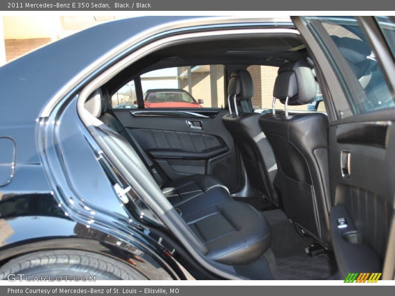 Black / Black 2011 Mercedes-Benz E 350 Sedan