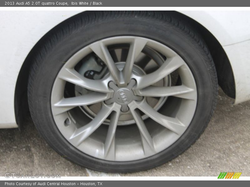 Ibis White / Black 2013 Audi A5 2.0T quattro Coupe