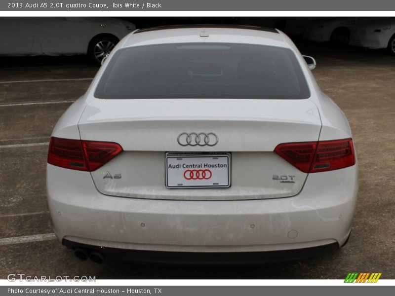 Ibis White / Black 2013 Audi A5 2.0T quattro Coupe
