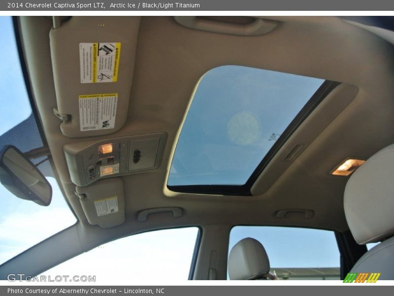 Sunroof of 2014 Captiva Sport LTZ