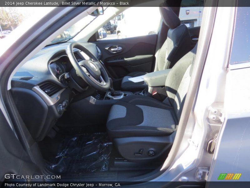 Billet Silver Metallic / Morocco - Black 2014 Jeep Cherokee Latitude