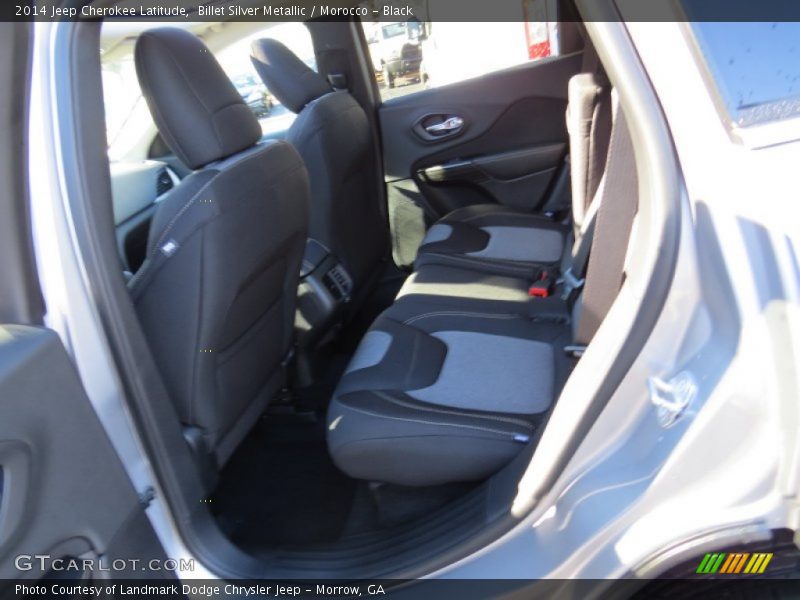 Billet Silver Metallic / Morocco - Black 2014 Jeep Cherokee Latitude