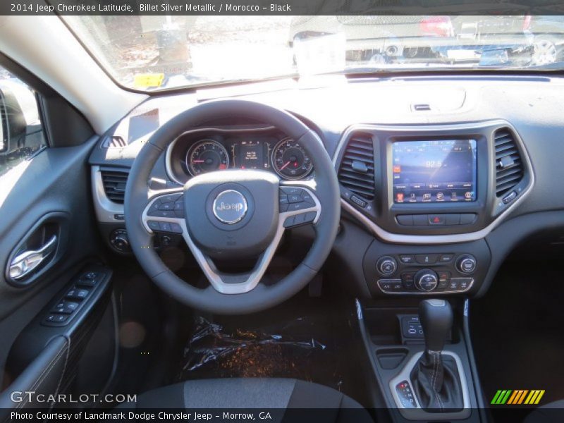 Billet Silver Metallic / Morocco - Black 2014 Jeep Cherokee Latitude