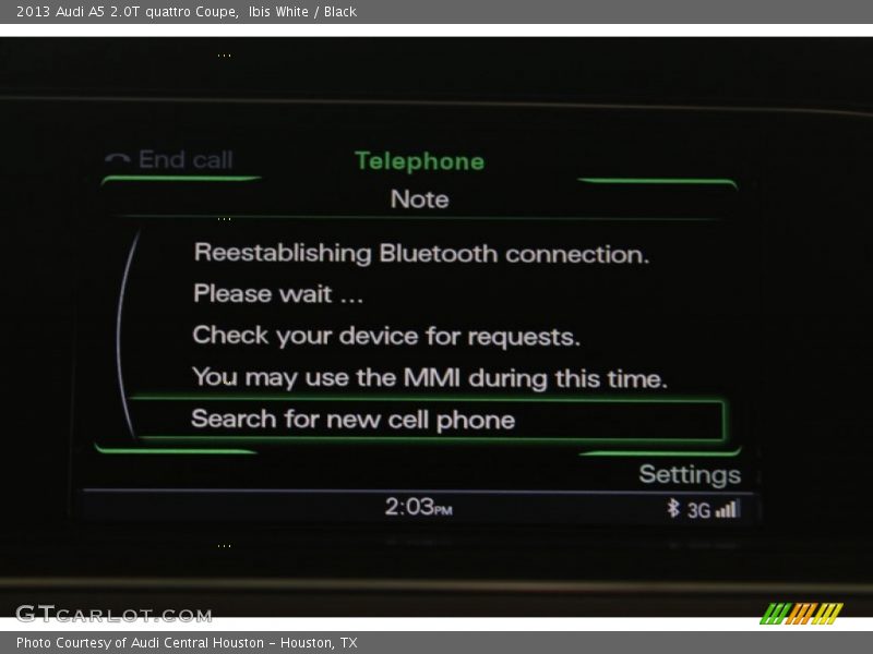 Ibis White / Black 2013 Audi A5 2.0T quattro Coupe