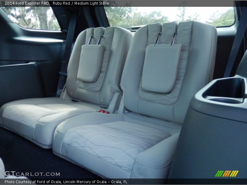 Ruby Red / Medium Light Stone 2014 Ford Explorer FWD