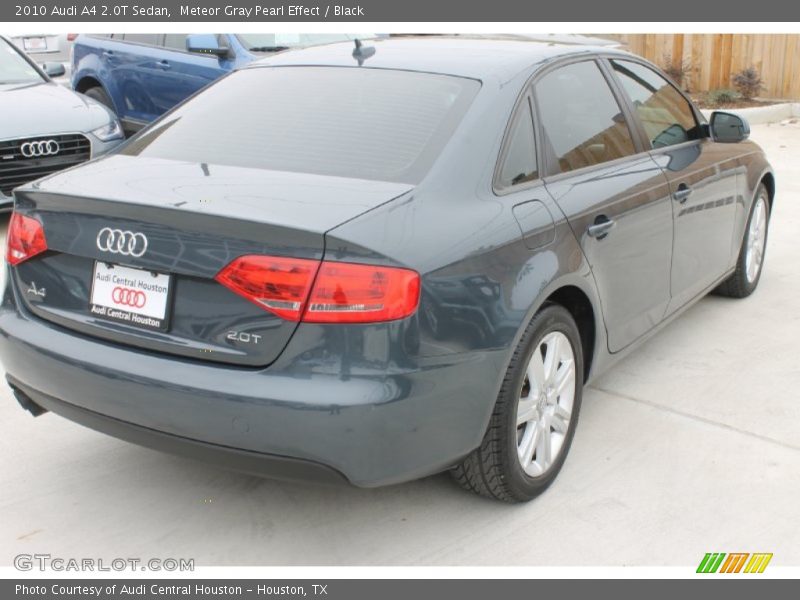 Meteor Gray Pearl Effect / Black 2010 Audi A4 2.0T Sedan