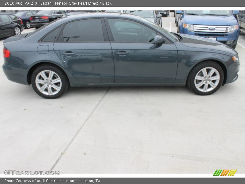Meteor Gray Pearl Effect / Black 2010 Audi A4 2.0T Sedan