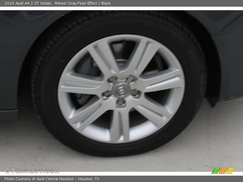 Meteor Gray Pearl Effect / Black 2010 Audi A4 2.0T Sedan