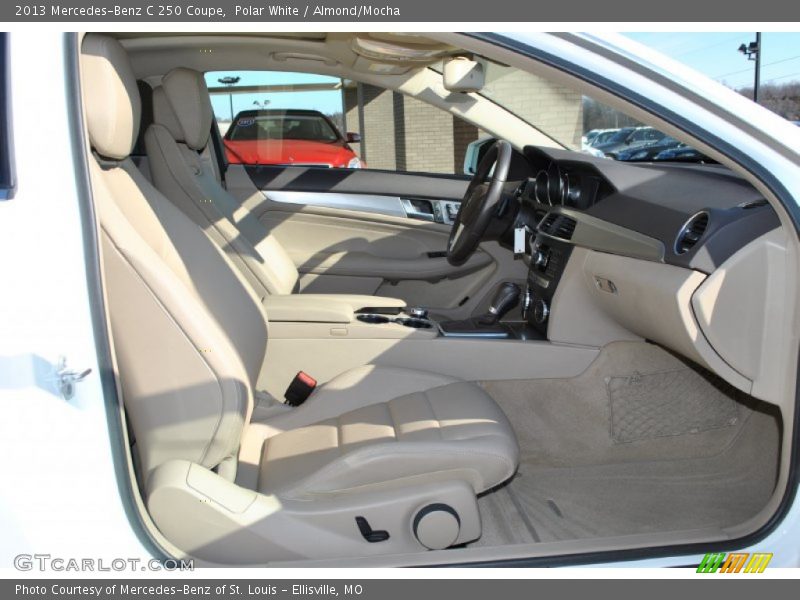 Polar White / Almond/Mocha 2013 Mercedes-Benz C 250 Coupe