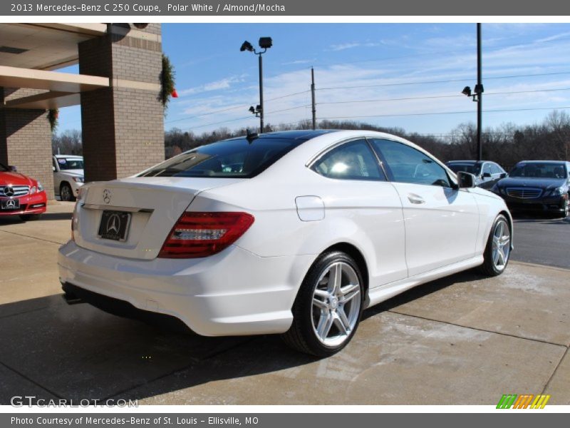 Polar White / Almond/Mocha 2013 Mercedes-Benz C 250 Coupe