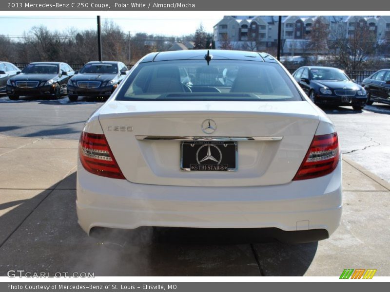 Polar White / Almond/Mocha 2013 Mercedes-Benz C 250 Coupe
