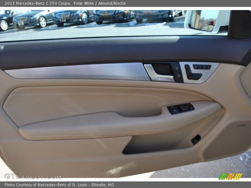 Polar White / Almond/Mocha 2013 Mercedes-Benz C 250 Coupe