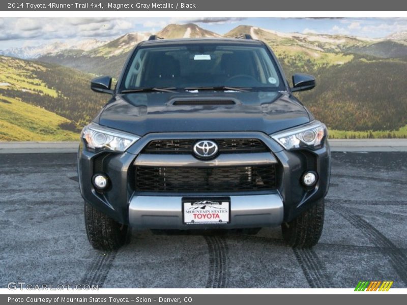 Magnetic Gray Metallic / Black 2014 Toyota 4Runner Trail 4x4