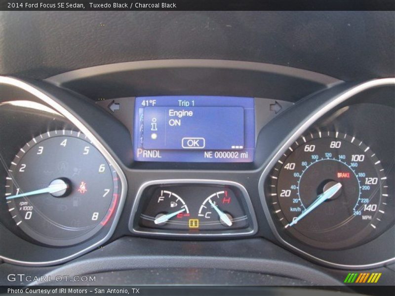 Tuxedo Black / Charcoal Black 2014 Ford Focus SE Sedan