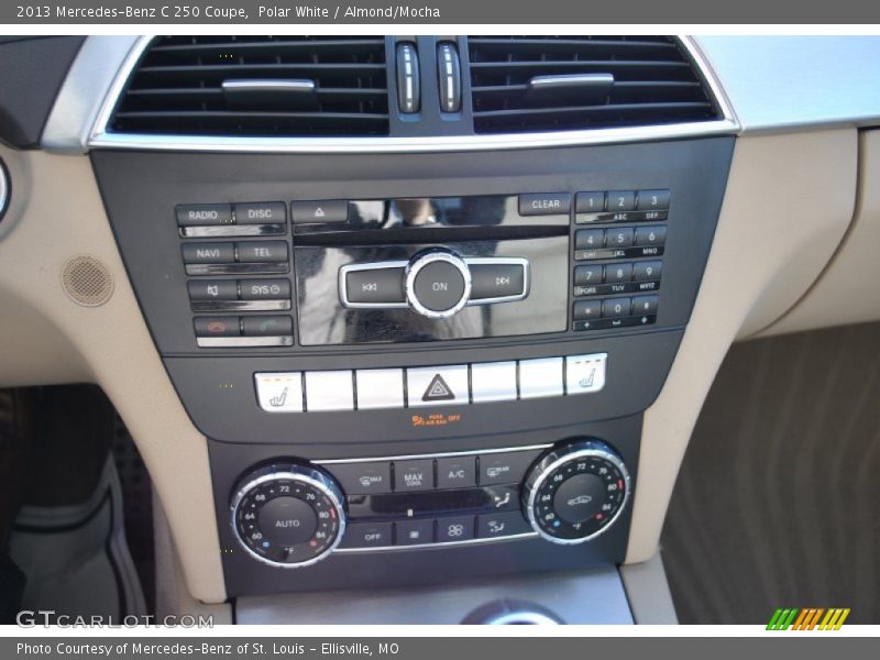 Polar White / Almond/Mocha 2013 Mercedes-Benz C 250 Coupe