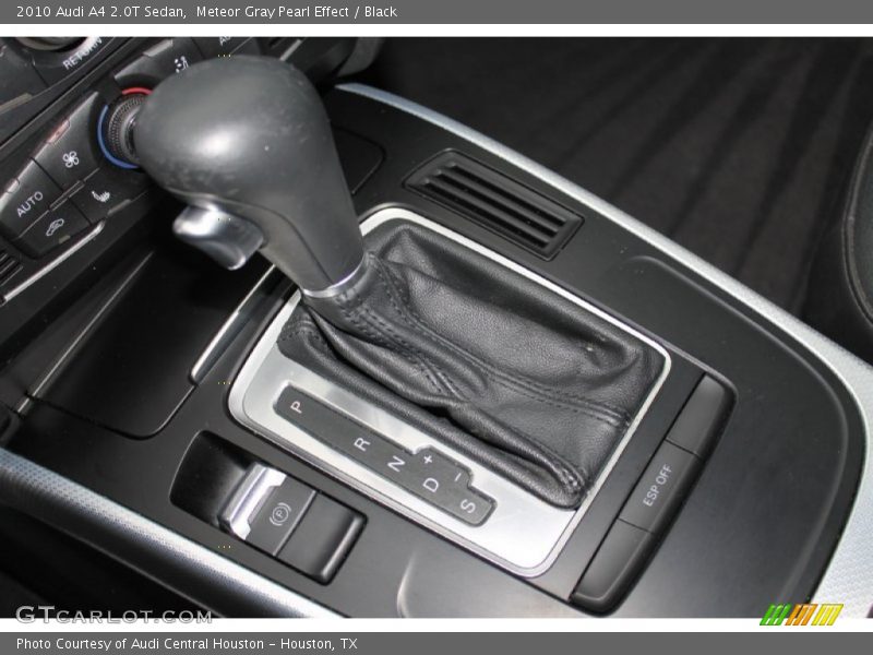 Meteor Gray Pearl Effect / Black 2010 Audi A4 2.0T Sedan