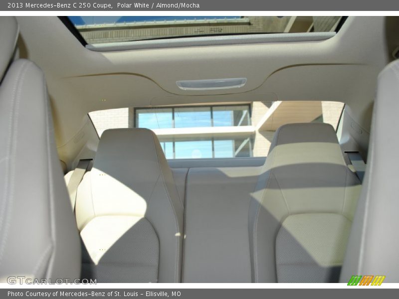 Polar White / Almond/Mocha 2013 Mercedes-Benz C 250 Coupe