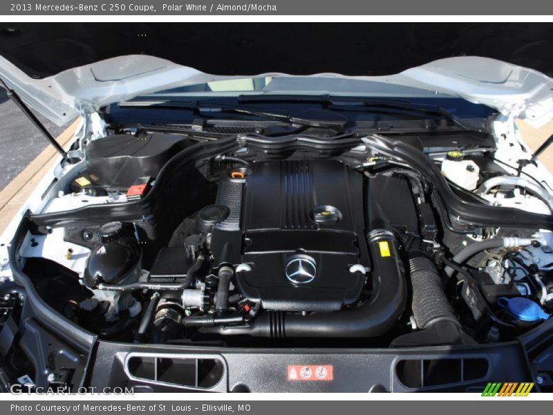 Polar White / Almond/Mocha 2013 Mercedes-Benz C 250 Coupe