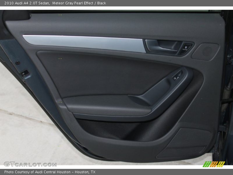 Meteor Gray Pearl Effect / Black 2010 Audi A4 2.0T Sedan