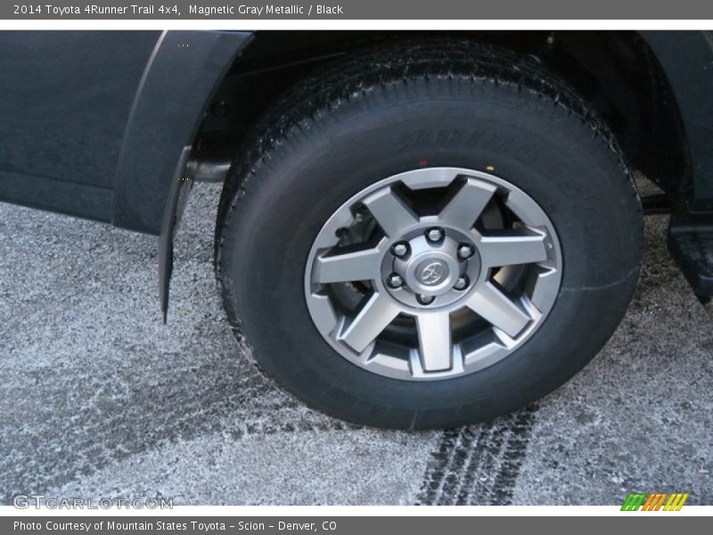 Magnetic Gray Metallic / Black 2014 Toyota 4Runner Trail 4x4