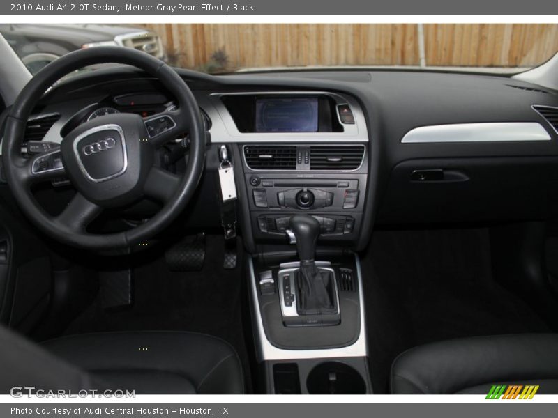 Meteor Gray Pearl Effect / Black 2010 Audi A4 2.0T Sedan