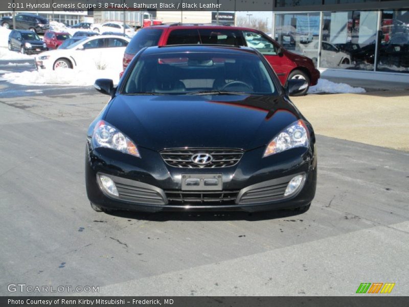 Bathurst Black / Black Leather 2011 Hyundai Genesis Coupe 3.8 Track