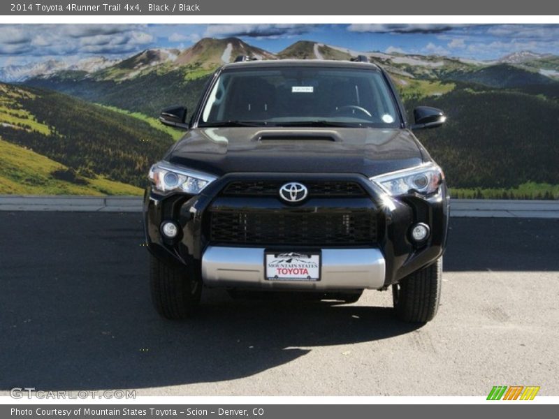 Black / Black 2014 Toyota 4Runner Trail 4x4