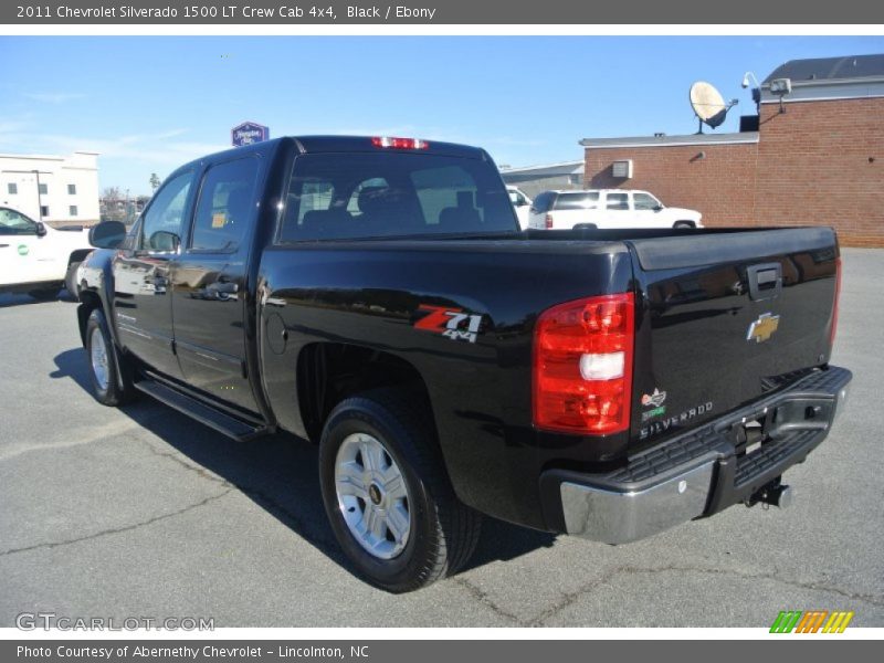 Black / Ebony 2011 Chevrolet Silverado 1500 LT Crew Cab 4x4