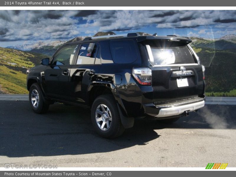 Black / Black 2014 Toyota 4Runner Trail 4x4