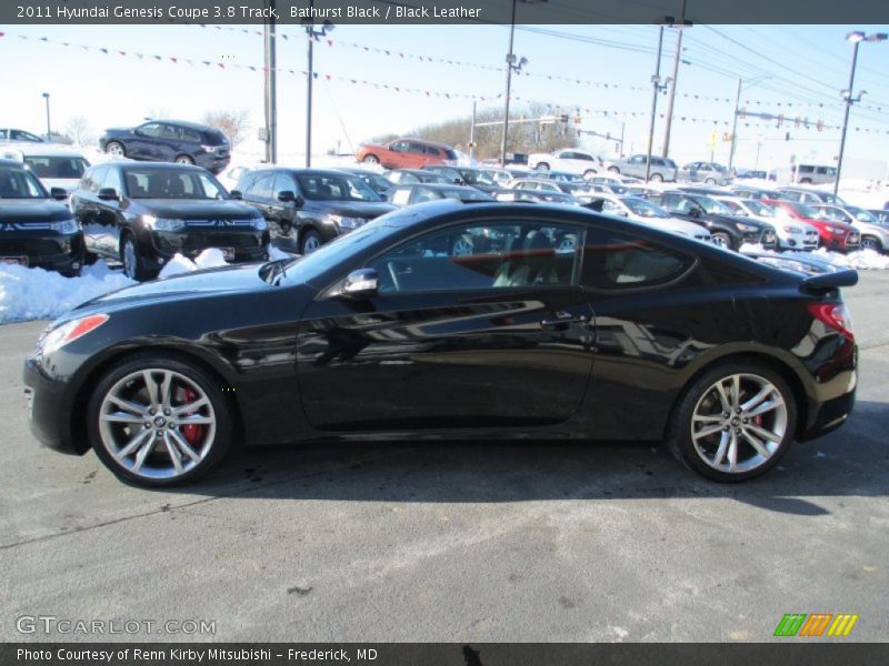 Bathurst Black / Black Leather 2011 Hyundai Genesis Coupe 3.8 Track