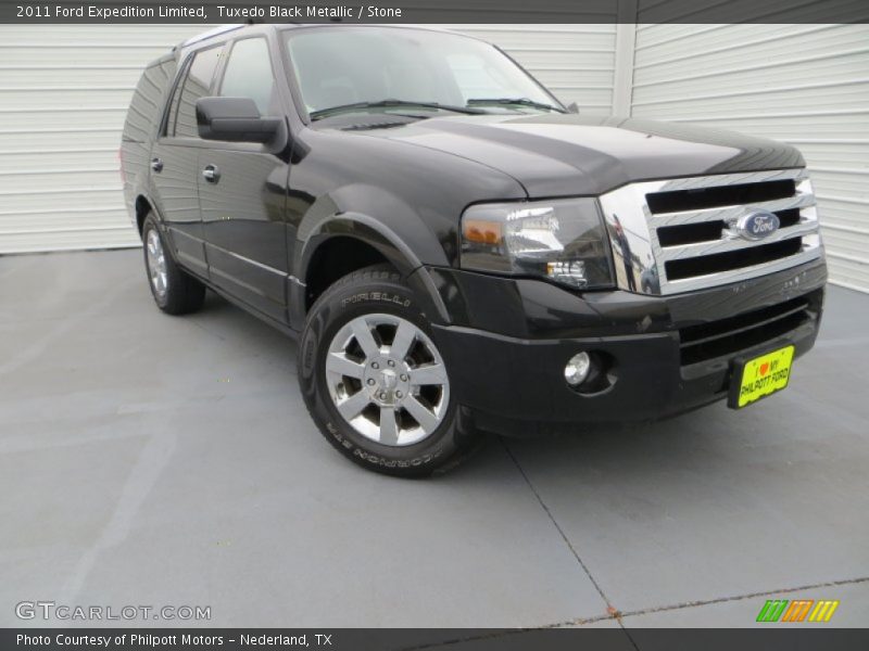 Tuxedo Black Metallic / Stone 2011 Ford Expedition Limited