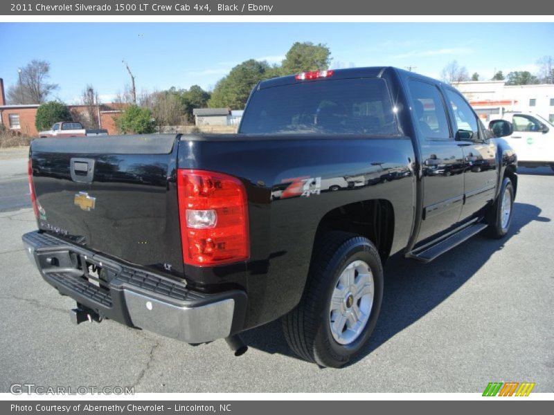 Black / Ebony 2011 Chevrolet Silverado 1500 LT Crew Cab 4x4