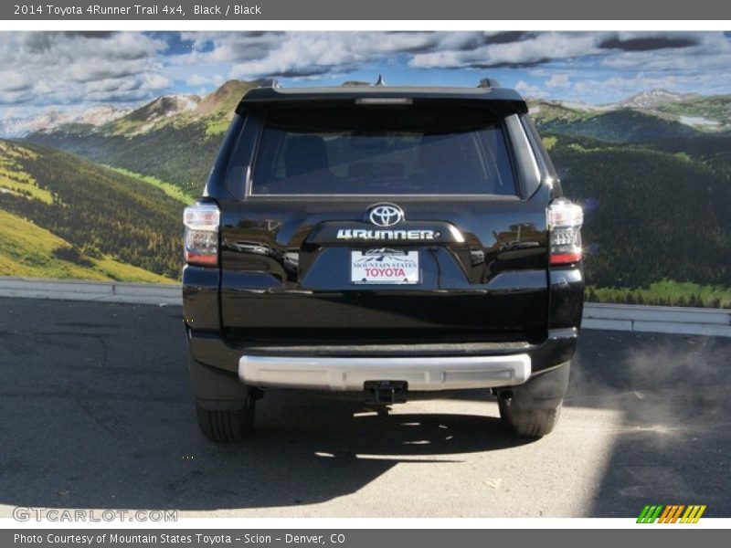 Black / Black 2014 Toyota 4Runner Trail 4x4