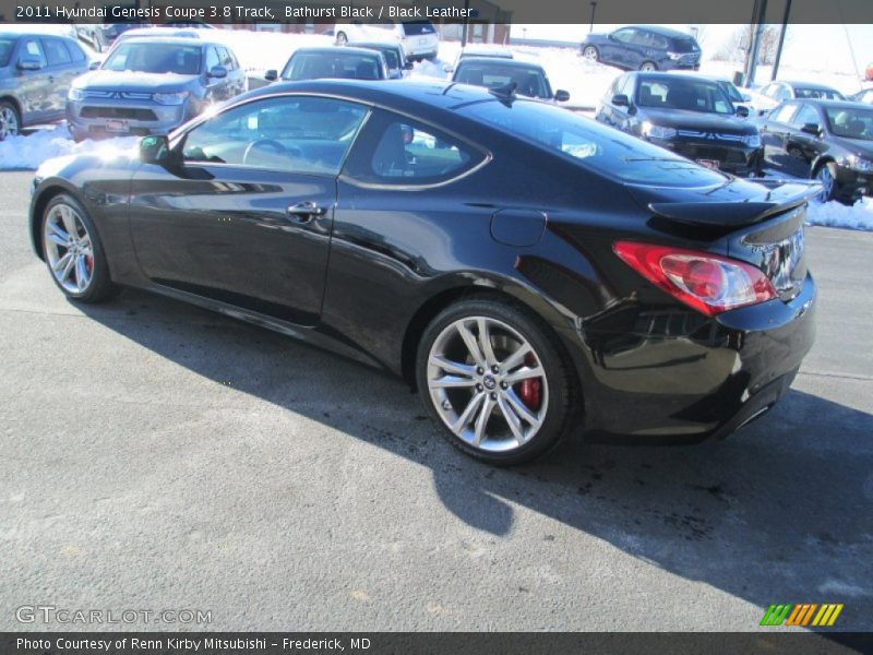 Bathurst Black / Black Leather 2011 Hyundai Genesis Coupe 3.8 Track