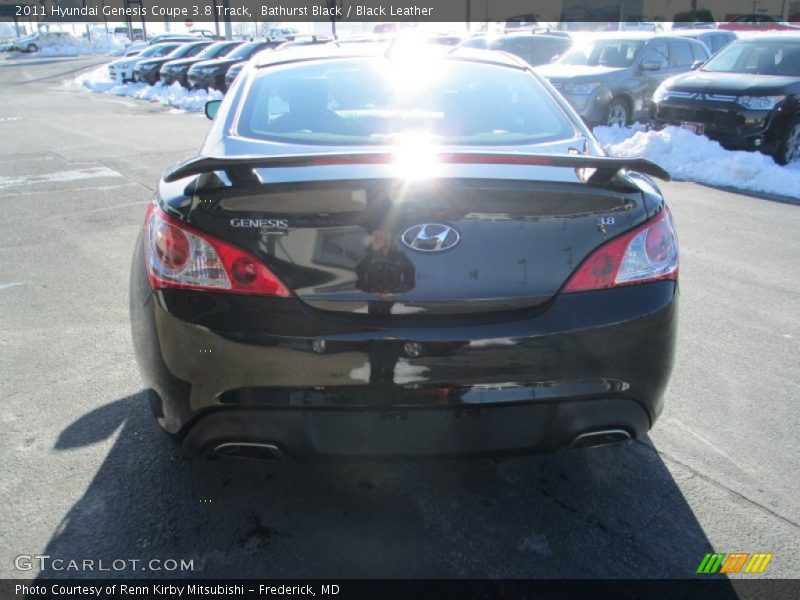 Bathurst Black / Black Leather 2011 Hyundai Genesis Coupe 3.8 Track