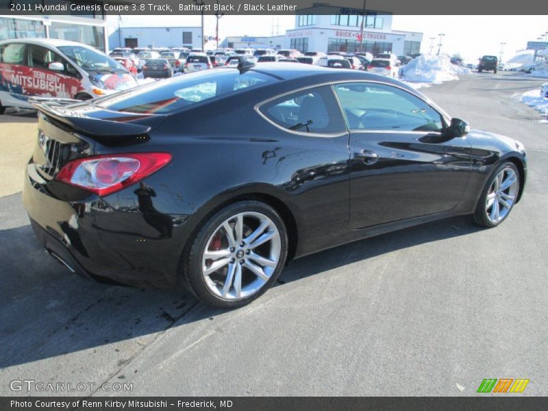 Bathurst Black / Black Leather 2011 Hyundai Genesis Coupe 3.8 Track